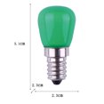 thumbnail image 2 of Lámpara El tornillo E14 enciende las bombillas decorativas coloridas del LED de las bombillas de la del refrigerador 3W 220V JShteea Para estrenar, 2 of 9