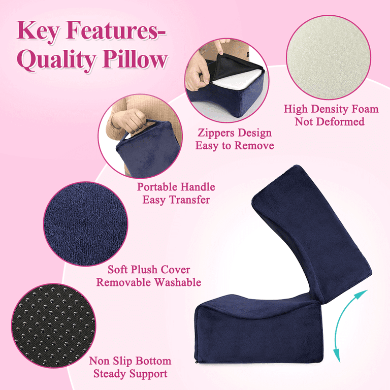 BBL Pillow After Surgery Butt Pillows Brazilian Butt Lift Booty Post  Recovery for Sitting Driving Chair Seat Cushion Back Support Kit Set for  Women (1 Set) 