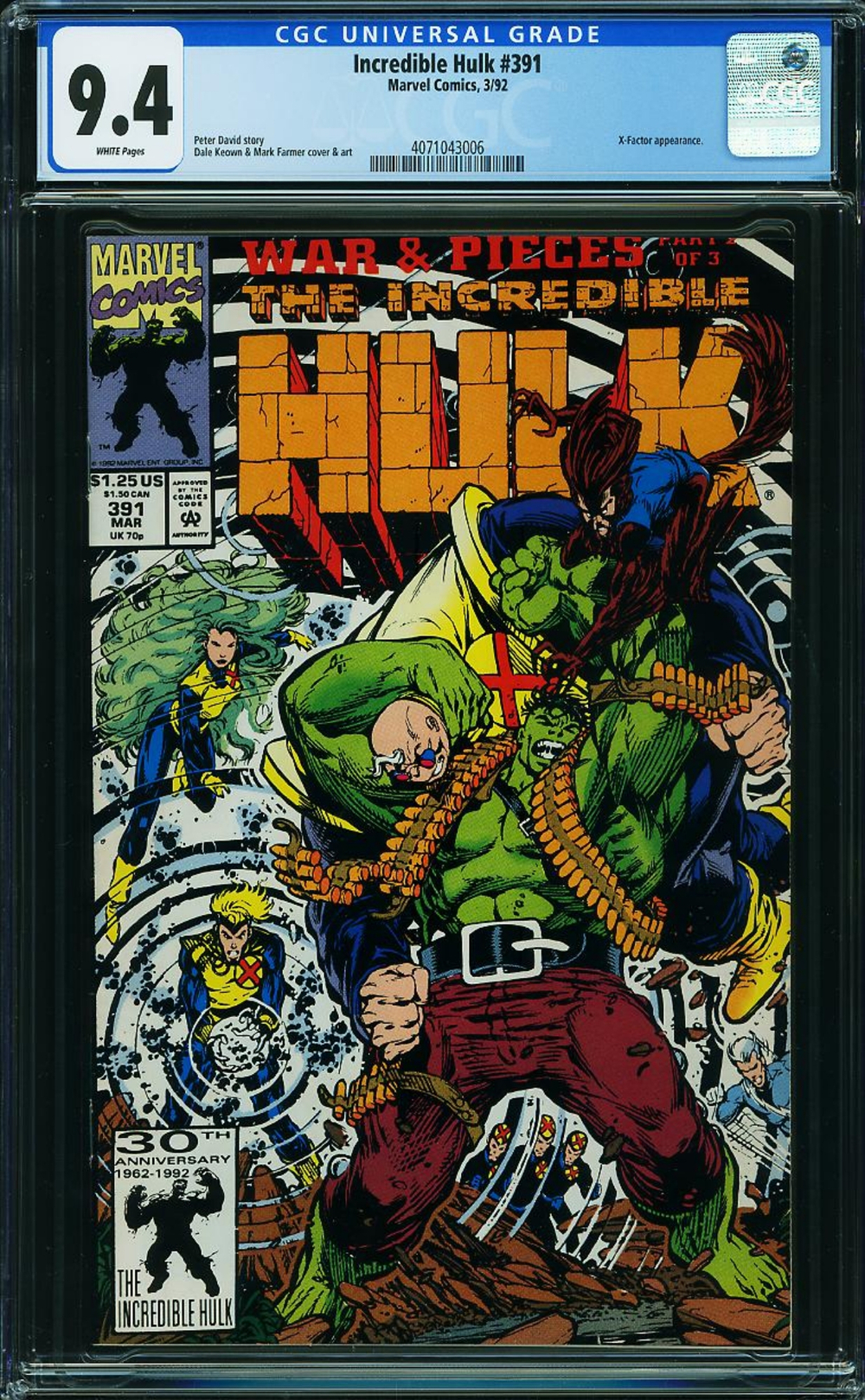 Cover of The Incredible Hulk #391