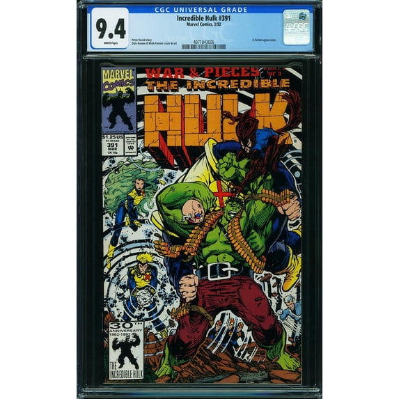 Incredible Hulk #391 - CGC 9.4 Comic Book