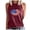 Wine, variant on AnuirheiH American Flag Tank Tops for Women 4th of July Clothes Sleeveless Patriotic Shirts Women's Sleeveless Summer Sexy Casual Tops Regular Round-Neck Printing Sleeveless Vest Tops