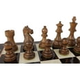 thumbnail image 3 of ACACIA Supreme 3 3/4 Kg Staunton Wood Chess Set 17" Alpha Numeric Elegance Board, 3 of 5