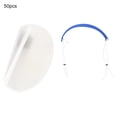 thumbnail image 2 of Transparent Face ,50pcs Professional Eye Protector Hair Face Cover Face  For Salon  Hairdressing, 2 of 8