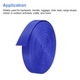 thumbnail image 4 of Uxcell Flat Nylon Webbing Strap for Backpack, Cargo Strap, High Strength and Durable Material for Various Uses Blue, 4 of 6