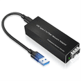 thumbnail image 1 of Adaptador Ethernet Gigabit USB-C A SFP Tarjeta de Red USB 3.0 Tipo C A SFP 100/1000Base-X, 1 of 5