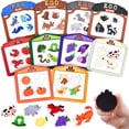 thumbnail image 1 of Juguetes de nevera con clasificación magnética de colores JoyCat, 50 piezas, 1 of 9