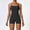 Black, variant on MAIHAN Womens Casual Shorts Set Summer Outfits Cute Clothes Sleeveless V Neck Tank Top Loose Ribbed Casual Shorts Set Summer Travel Outfits for Women for Casual and Summer Wear