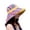 Yellow, variant on ZQUUVOU Women's Wide Brim Sun Hat Bohemian Vintage Reversible Bucket Hats UPF Sun Protection Outdoor Beach Hiking Travel Purple