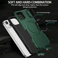 thumbnail image 2 of Allytech Magnetic Designed for iPhone 13 Case, Compatible with Magsafe Slim Thin PC & TPU Hybrid Protective Case for Apple iPhone 13 5G 6.1", Darkgreen, 2 of 10