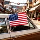 thumbnail image 5 of USA Car Flags 4 Pack Patriotic Window Clip Flag with Pole Double Sided American Flag for 4th of July Memorial Day Independence Day Car Decoration Vehicle Flag Set for SUV Truck Auto Party Decor, 5 of 5