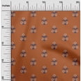 thumbnail image 1 of oneOone Polyester Lycra Fabric Leaves & Floral Block Print Fabric BTY 56 Inch Wide, 1 of 5