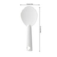 thumbnail image 3 of Rvasteizo Home Kitchen Utensils, Food Grade High-temperature Resistance Plastic Rice Spoons Can Stand Vertical Slip Resistance Thick Lightweight Household Utensils, 3 of 5