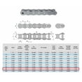 thumbnail image 2 of Jeremywell 80 Roller Chain 50 Feet with 5 Connecting Links, 2 of 5