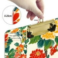 thumbnail image 6 of FORMRS Acrylic Clipboard with Low Profile Clip Standard A4 Letter Size, 12.5" x 9", Colorful Flowers Pattern, 6 of 8