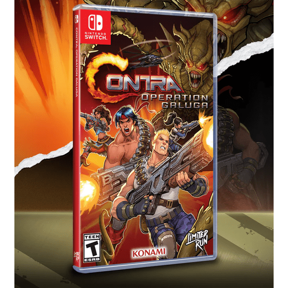 Contra Operation Galuga (Limited Run Games) (Ninendo Switch)