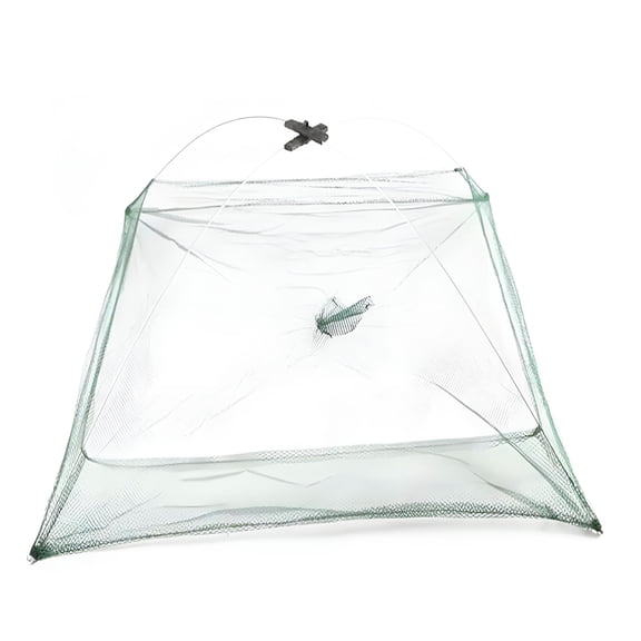 BESTSKY Portable Prawn Net Drop Landing Fishing Pond 24" Folding Fishes Net Perfect for Keeping Fishes Minnows