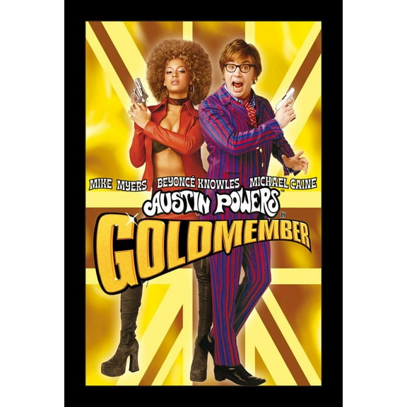 AUSTIN POWERS: GOLDMEMBER - 11x17 Framed Movie Poster