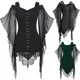 thumbnail image 2 of Vestido de Halloween Cosplay Palacio Victoria Disfraz medieval Mujer adulta Mujer Fantasía Escenario Actuación, 2 of 5
