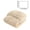 Khaki, variant on Queen Size White Vertical Striped Knit Fitted Sheet, Ultra Soft, Wrinkle & Fade Free w/Extra Deep Pockets - Breathable & Comfy for Bedroom & Guest Room