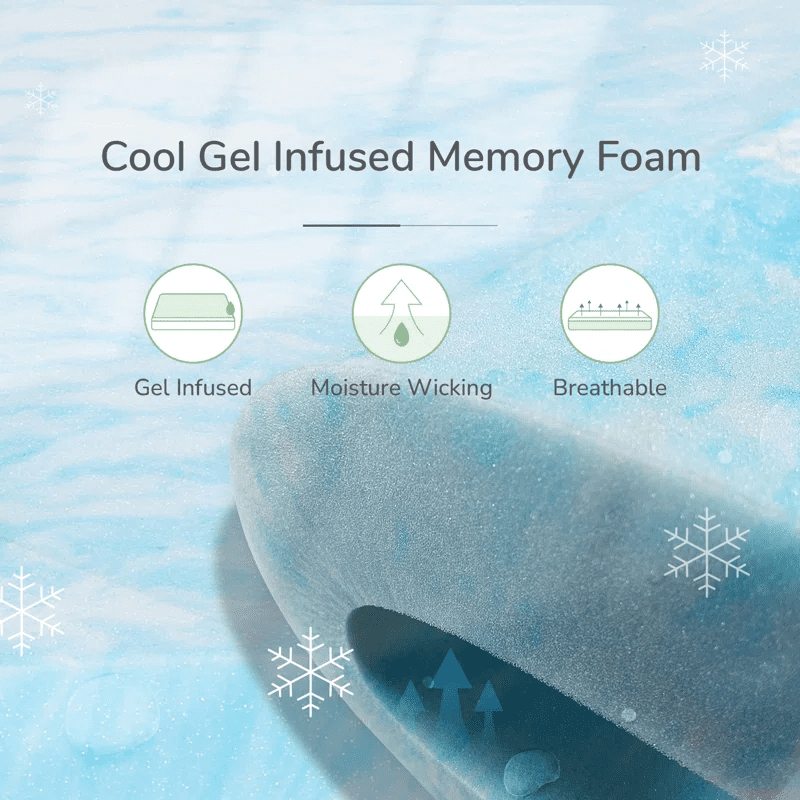 14 inch KIng Mattress[New Version], Cooling Gel Memory Foam Hybrid Mattress in a box,Medium