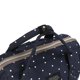 thumbnail image 3 of Mochila cambiador de bebé, bolsa de pañales, mochila multifuncional para mamá, telas de lona impermeables, sin formaldehído Adepaton LN-0545, 3 of 7