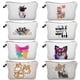 thumbnail image 2 of Bolsa de aseo con estampado de Bulldog Francés, neceser de viaje portátil, bolsas de maquillaje personalizables, japonés, Kawaii, blanco, Bull Terrier Fivean unisex, 2 of 2