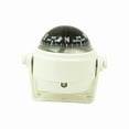 thumbnail image 3 of Voyager Compass Multi-Purpose Sea Marine Bracket Mount Compass Voyager Outside for Boat Caravan Truck White, 3 of 5
