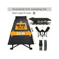 thumbnail image 2 of Detachable Soft Pad  Folding Camping Cot for Adults, Heavy Duty Outdoor Bed with Durable Frame, Carry Bag Included, Ideal for Multiple Uses (Supports 900 lbs, Quick Open, 2 of 6