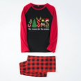 thumbnail image 1 of Pijama navideño a juego para mujer, conjunto de pijamas verdes para mujer, Jeaus de Navidad, 1 of 3