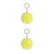 thumbnail image 3 of Inteprter Fuzzy Ball Llavero Llaveros Conveniente Multi-colores Llaveros Mujeres para Niños Adultos Ancianos Estudiantes Amarillo 5 cm Amarillo 5cm 2piezas, 3 of 6