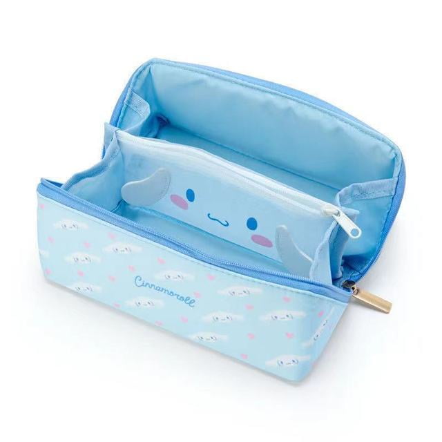  Sanrio 839485 Cinnamoroll Clear Pen Case : Office Products