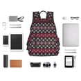 thumbnail image 4 of Fotbe red Minimalist Snowflake Mochila Ligera para Hombres y Mujeres - Duradera y Resistente al Agua, Ideal para Escuela, Trabajo, Viajes y Uso Diario, 4 of 7