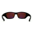 thumbnail image 4 of Mens Road Warrior Driving Lens Wrap Sport Sunglasses Shiny Black Brown, 4 of 4