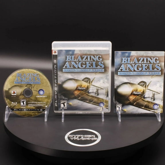 Restored Blazing Angels: Squadrons of WWII | Sony PlayStation 3 | PS3 | 2006 | Tested (Refurbished)