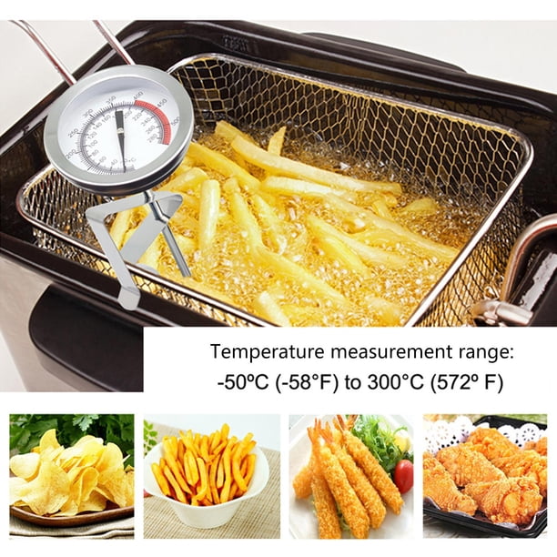 Termómetro de lectura instantánea Macarena termómetros para horno termómetro para freír para cocina Medición de temperatura