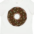thumbnail image 4 of Inktastic Chocolate Donut, Doughnut, Glaze, Icing, Sprinkles Boys or Girls Toddler T-Shirt, 4 of 5