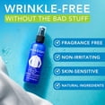 thumbnail image 3 of InstaSteam Clothes Wrinkle Release Spray Travel Size Skin Sensitive - Fragrance Free Wrinkle Releaser - Fabric Deodorizer, Fabric Softener, Anti Static Spray - Travel Essential 3 Fl Oz (Pack of 2), 3 of 10