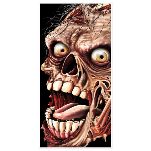 12 Pack Beistle Halloween Zombie Door Cover