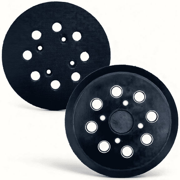 2 Packs 5-Inch 8-Hole Sander Pad for Ridgid R2501 R2600 R2601 R2611 R8606 Sander, Smooth Finish, Dust Collection Feature