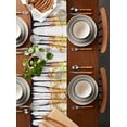 thumbnail image 3 of Forest Tree Bird Table Runners Dinner Table Rustic Home Decor Wedding Tablecloth Kitchen Table Runner Placemat, 3 of 5