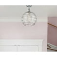 thumbnail image 6 of Innovations Lighting - Athens Deco Swirl - 1 Light Semi-Flush Mount In, 6 of 7