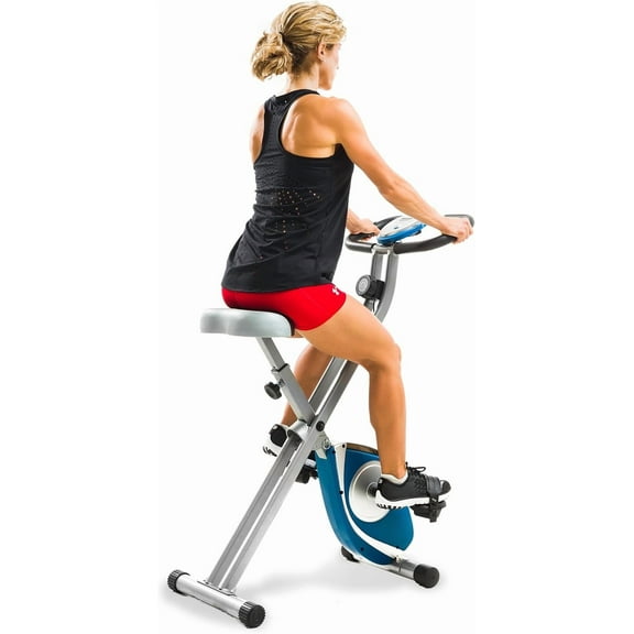 Fitness Folding Exercise Bike, 225 LB Weight Capacity