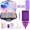 Celestial Journey-60 Slots, variant on 60 Slots Painting Storage Containers with Accessories, Portable Art Storage Case with Screw- for Adults,3 Trays, Carrying Handle- for Painters (Blue, 60 Jars)