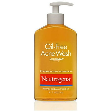 Neutrogena Acne Treatment Oil-Free Acne Wash, 9.1 fl oz
