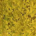 thumbnail image 1 of Ahgly Company Machine Washable Indoor Square Oriental Yellow Industrial Area Rugs, 3' Square, 1 of 4