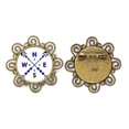 thumbnail image 1 of Decoración de diamantes Broche de flores, regalo de joyería para mujeres y niñas Unbranded M, 1 of 3