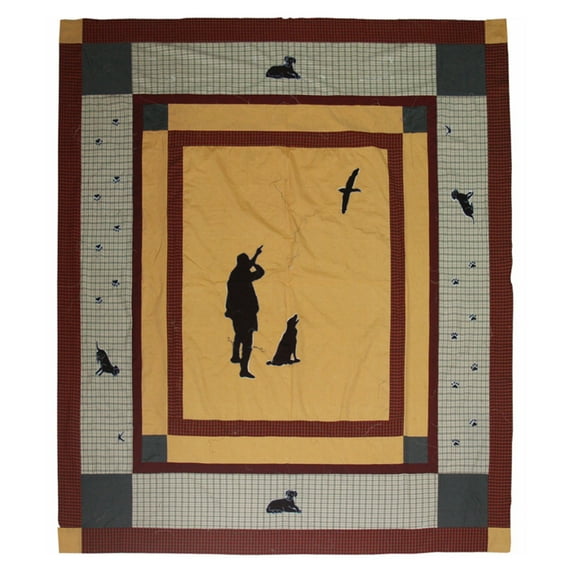 Patch Magic QQLABT Lab Trail, Quilt Queen 85 x 95 inch