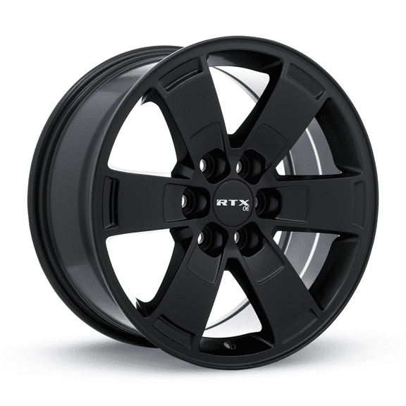 17x8 RTX Denver Satin Black Wheel 6x120 (30mm)