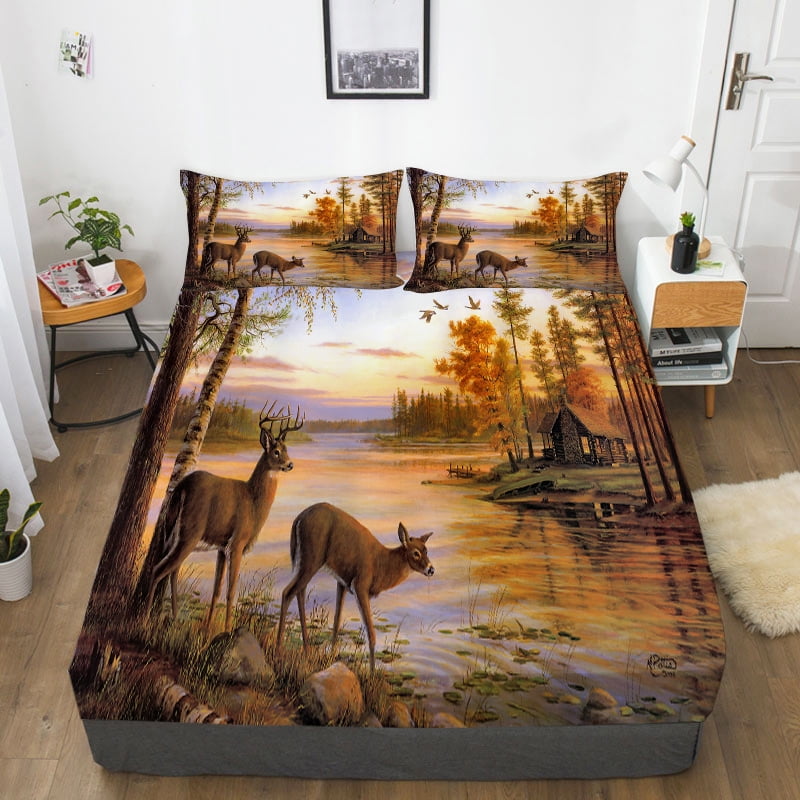 Animals Bed Sheets Cool Bedding Cover Sets Fashion Fitted Cover Beding