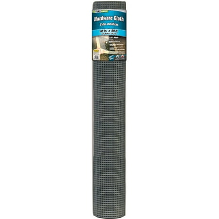 YARDGARD 24 in. x 100 ft. 0.25 in. Mesh Galvanized Hardware Cloth